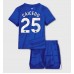 Chelsea Moises Caicedo #25 Hjemmedraktsett Barn 2025-26 Korte ermer (+ Korte bukser)
